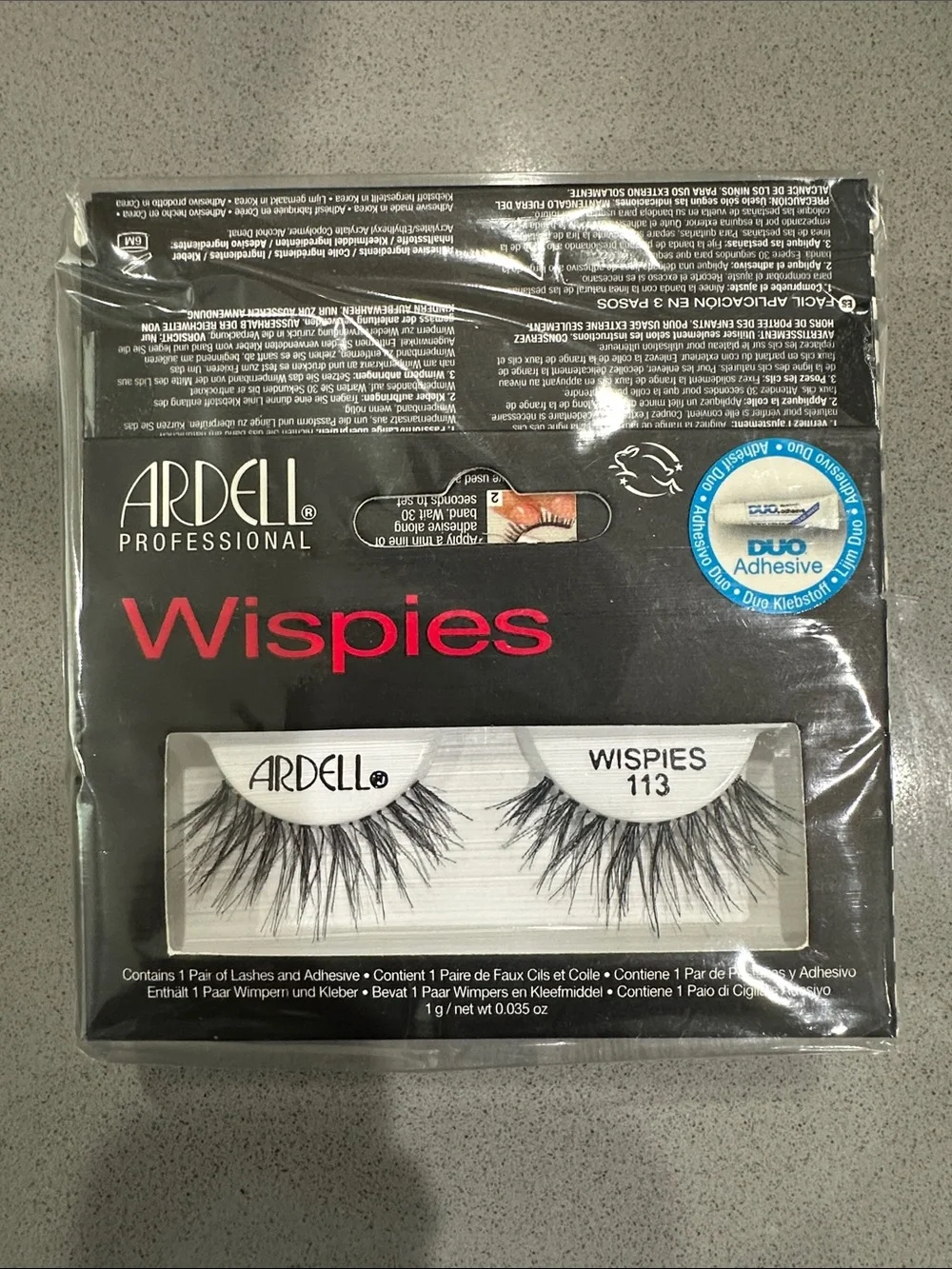 Ardell Wispies False Eyelashes in Black